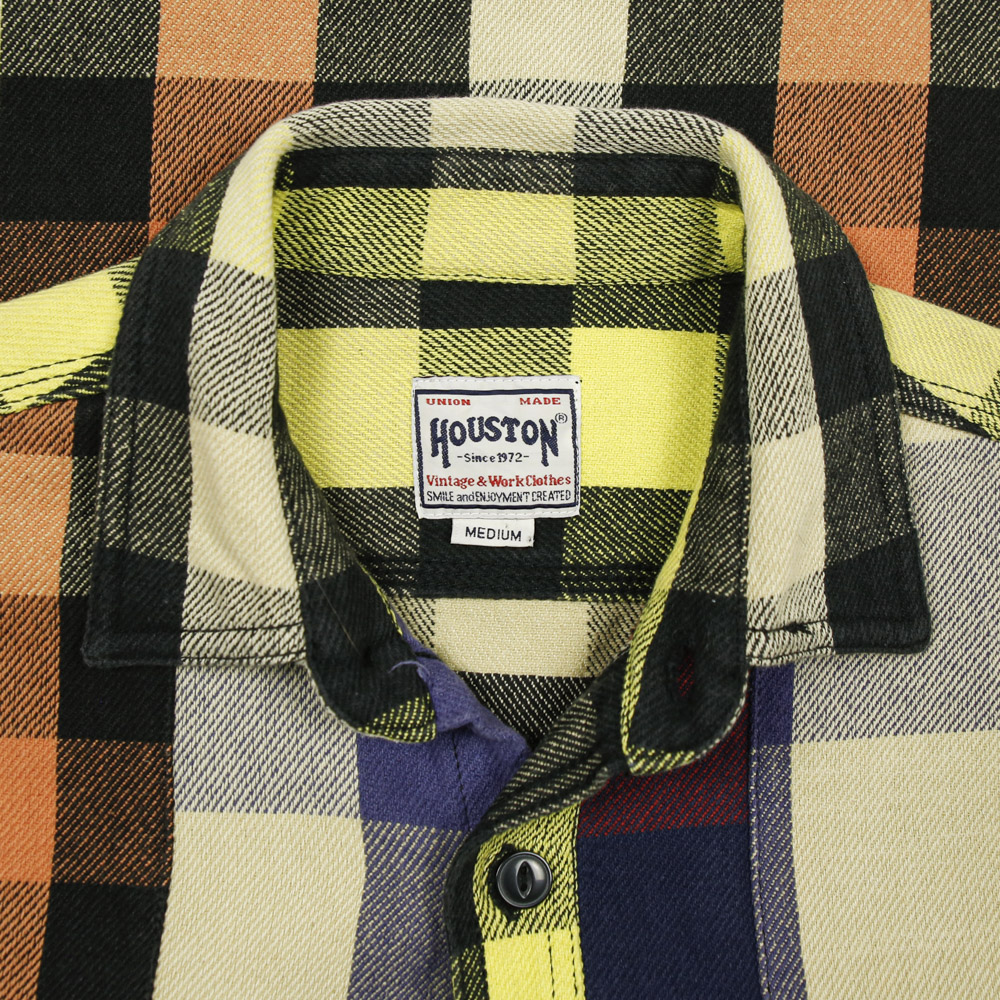 Houston Multi Flannel Work Shirt Size S