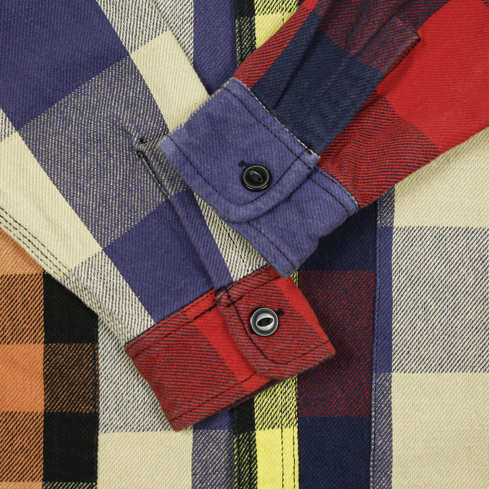 Houston Multi Flannel Work Shirt Size S