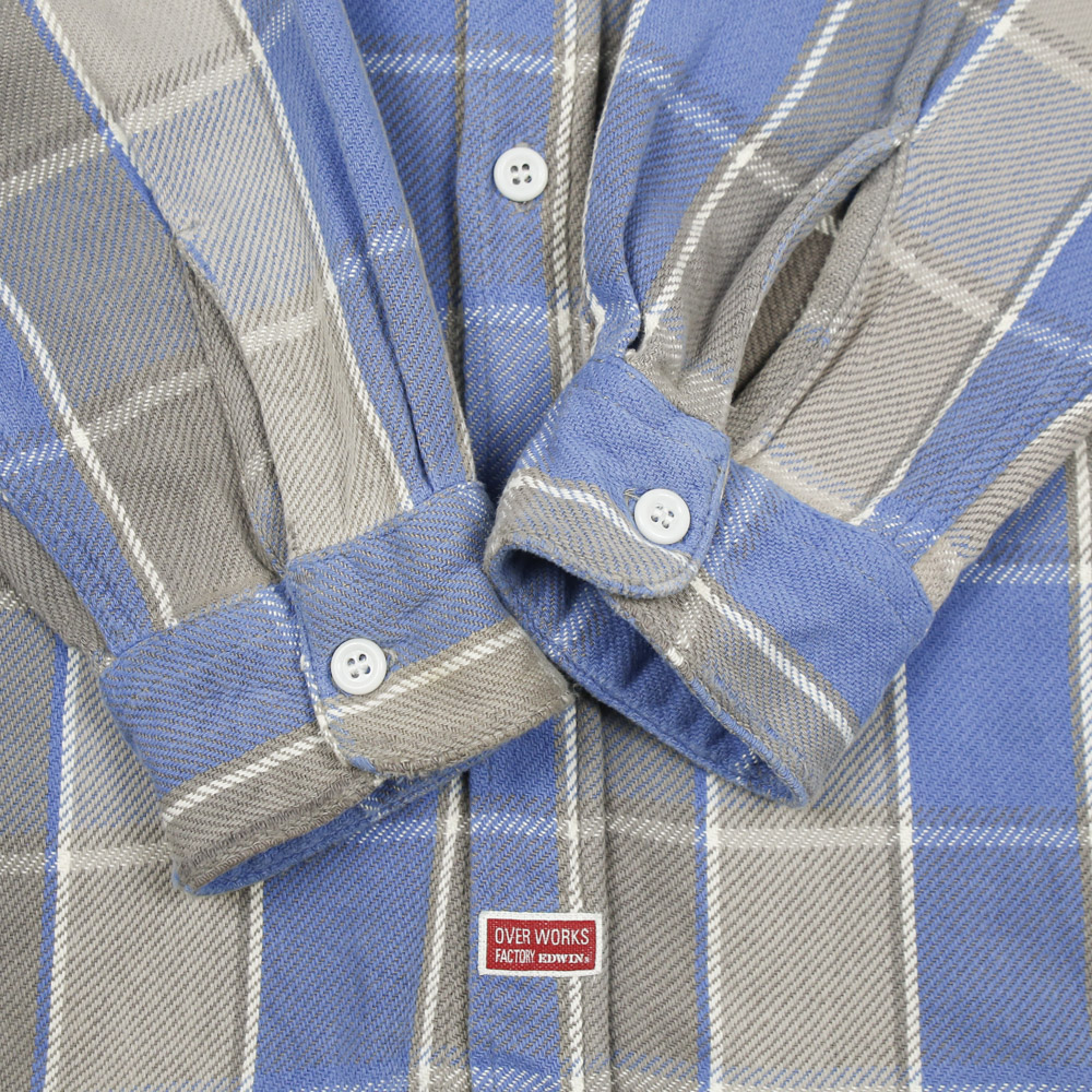Edwin Japan Flannel Work Shirt Size M