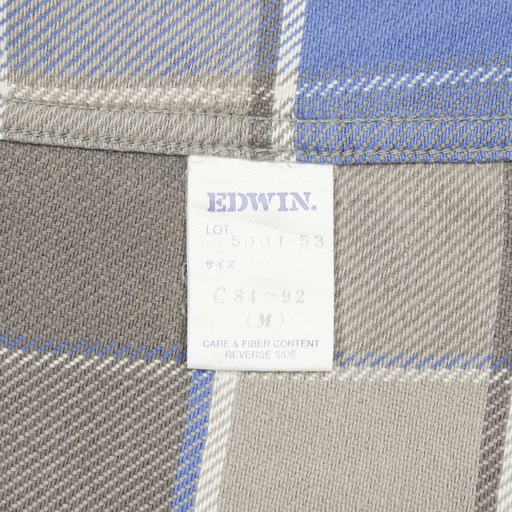 Edwin Japan Flannel Work Shirt Size M