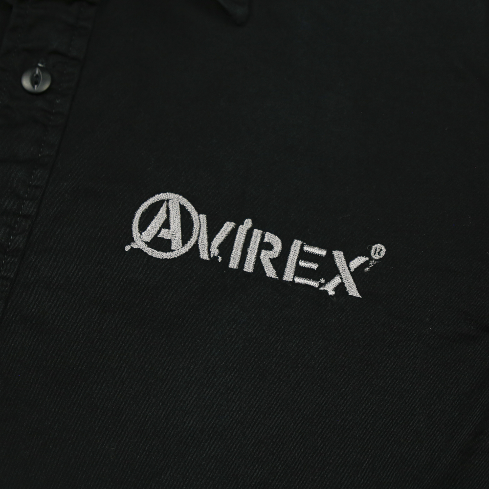 Avirex Japan Black L/S Shirt Size M