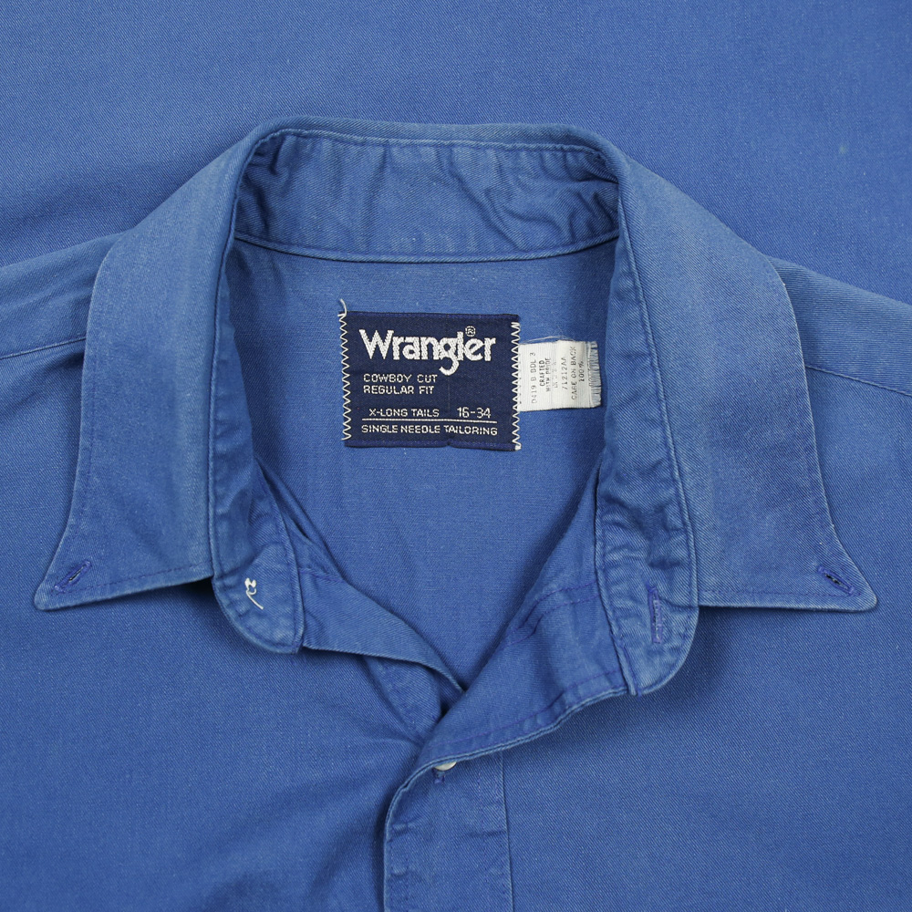 90s Wrangler Made in USA Work Shirt Size L