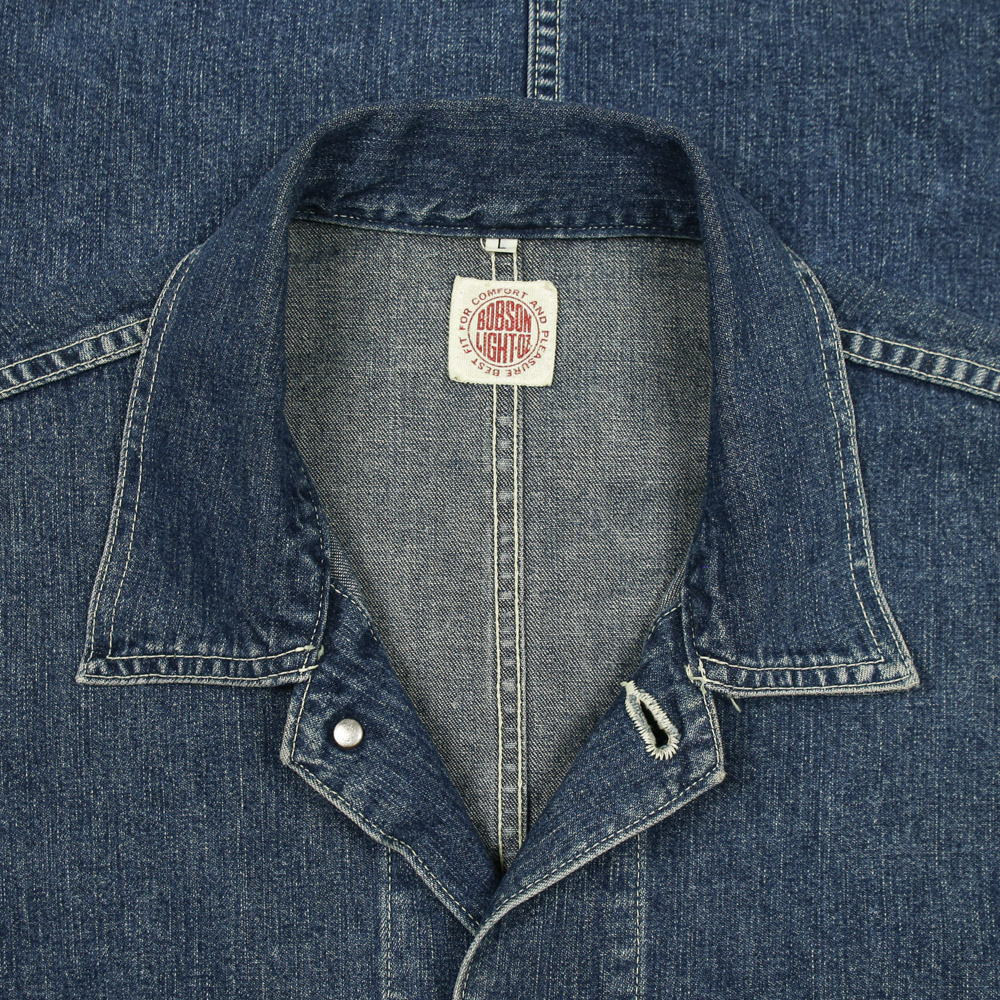 90s Bobson Made in Japan Chore Denim Jacket Size L