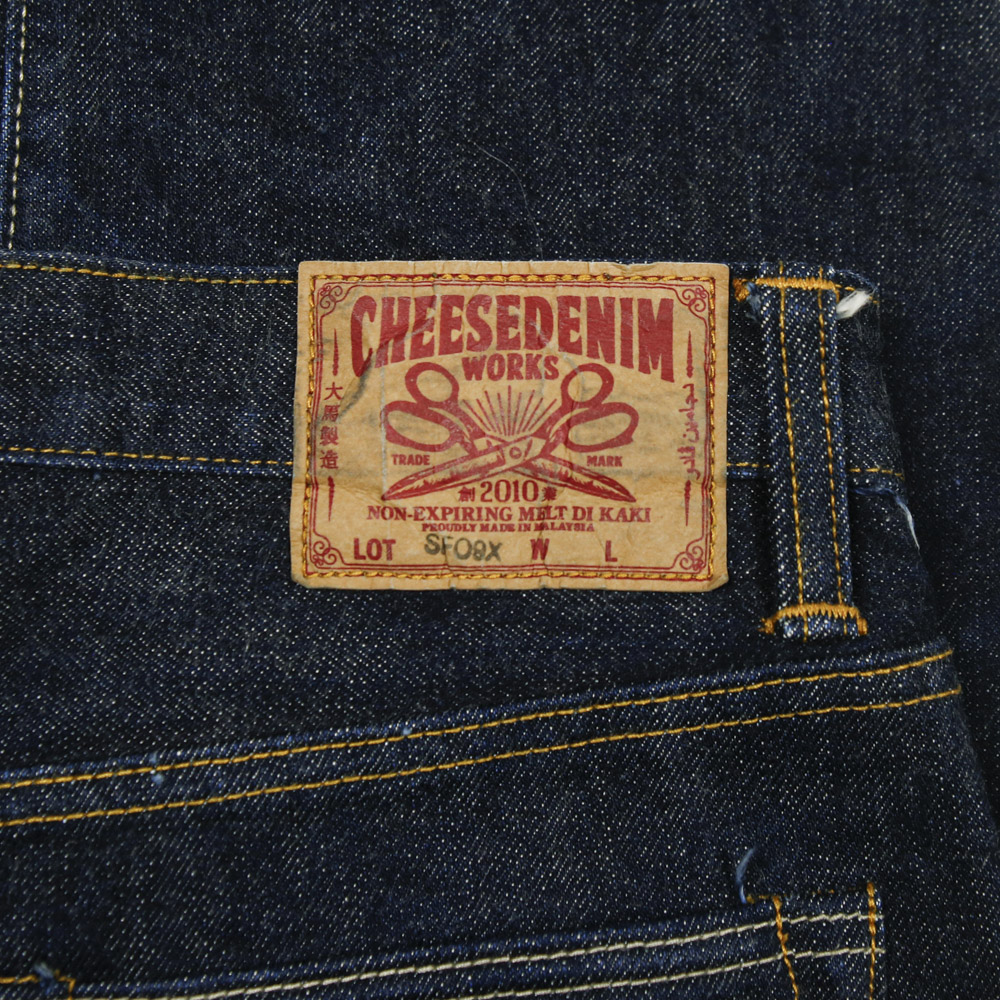 CheeseDenim Works SF09X 18oz Selvedge Denim Jeans Size 34