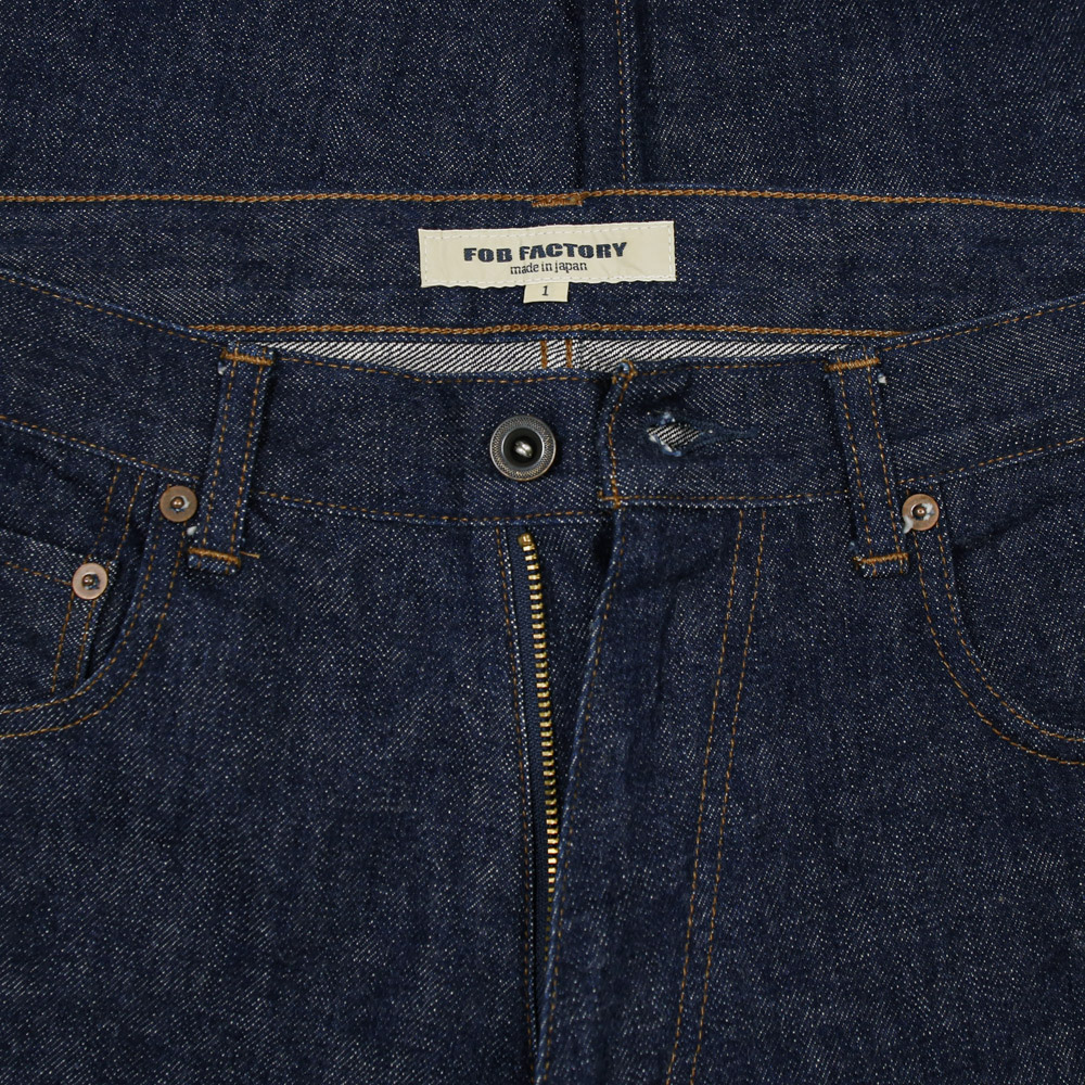 FOB Factory F1147 Wide Denim Jeans Size 32