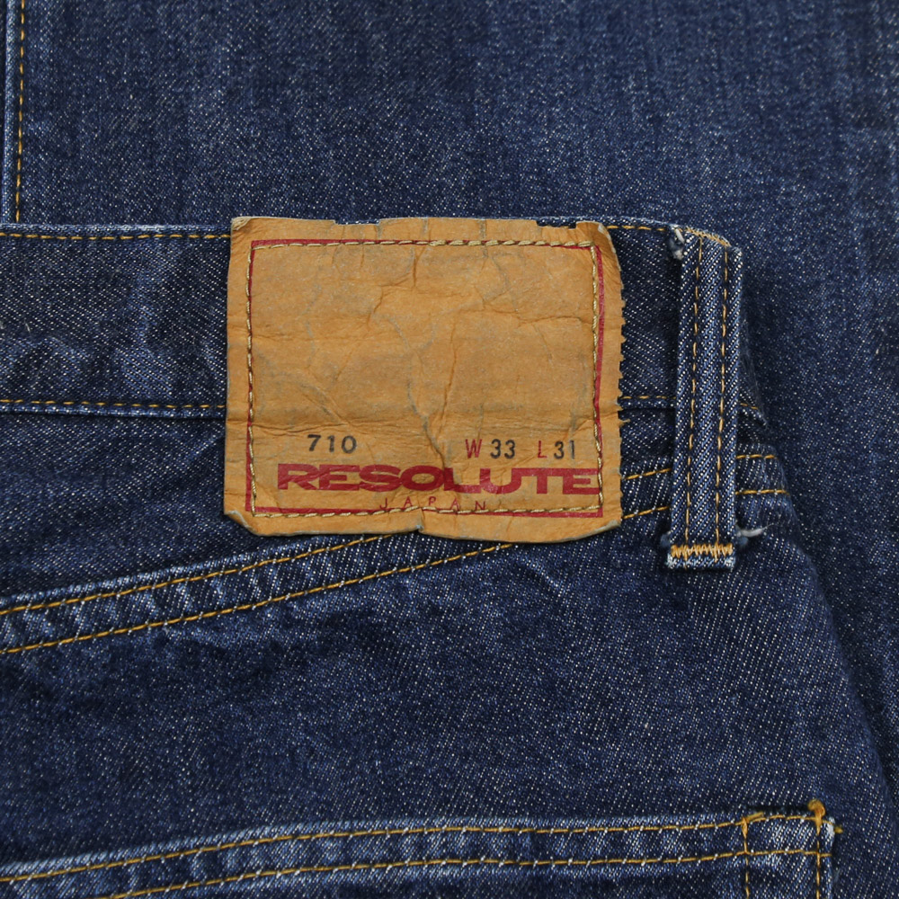 Resolute 710 Selvedge Denim Jeans Size 31