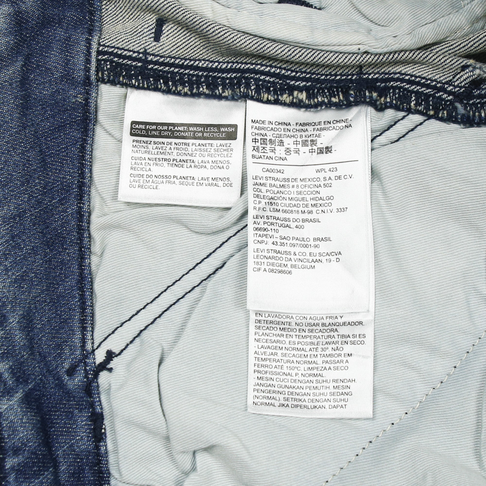 2019 Levi's Engineered Cargo Denim Pants Size 34