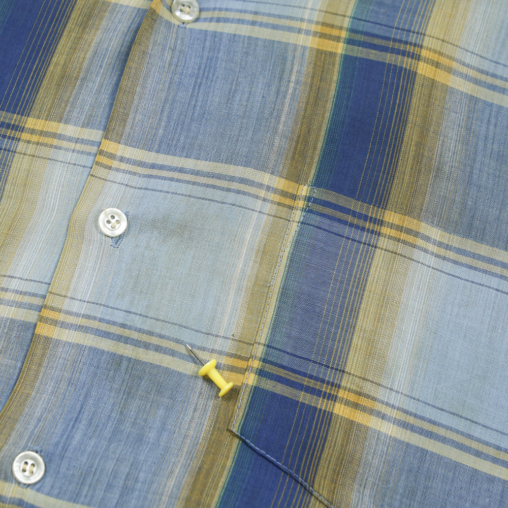 80s KMart Vintage Short-sleeve Plaid Shirt Size S