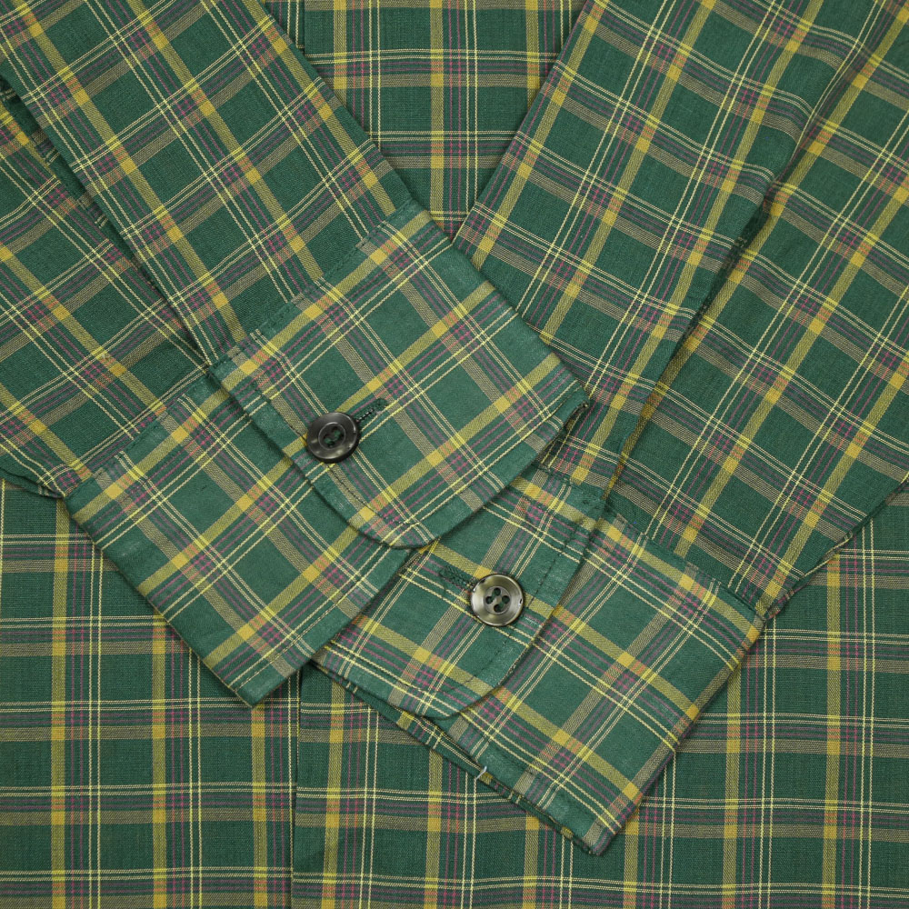 80s Kmart Vintage Perma Press Plaid Shirt Size L