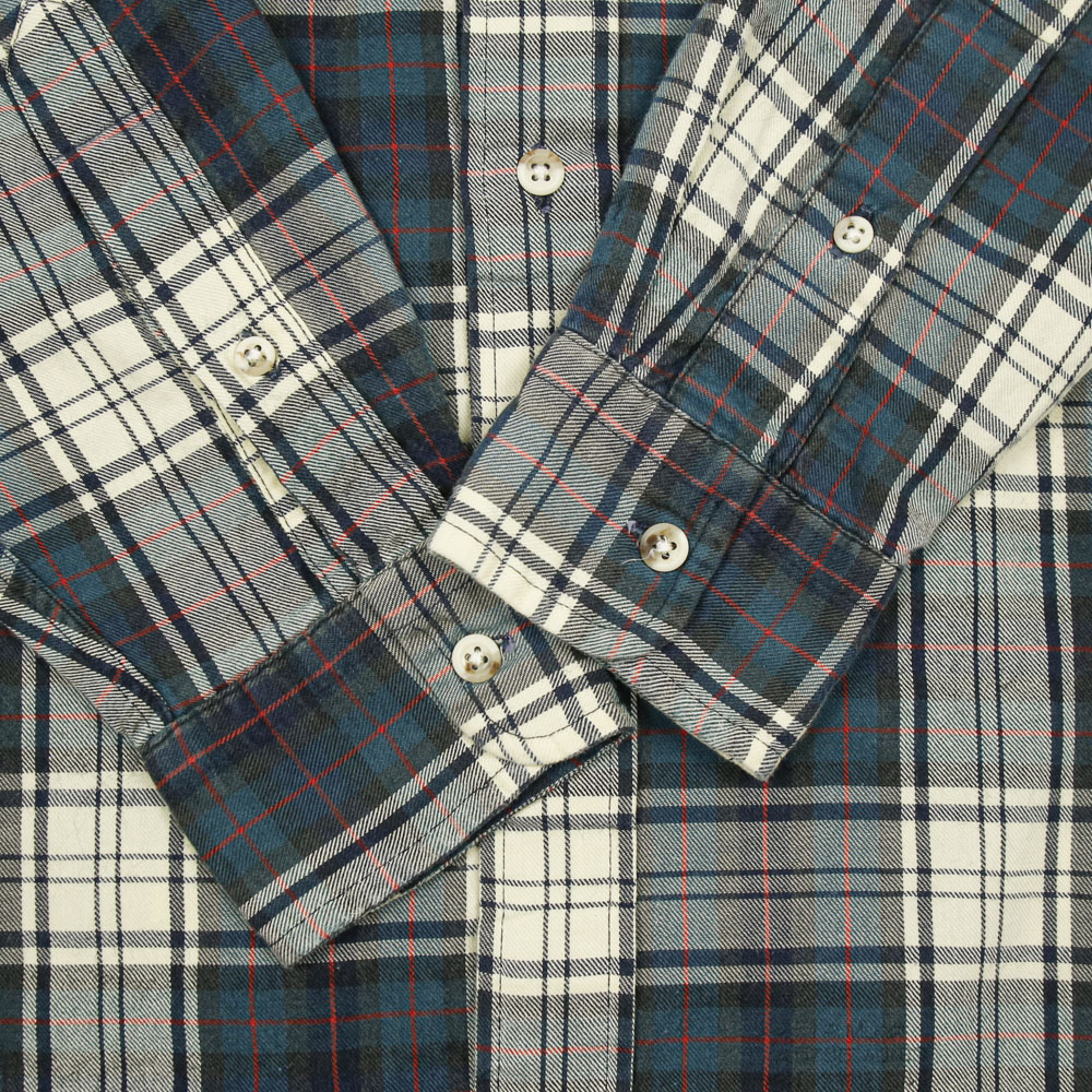 80s L.L.Bean USA Plaid Check Shirt Size S