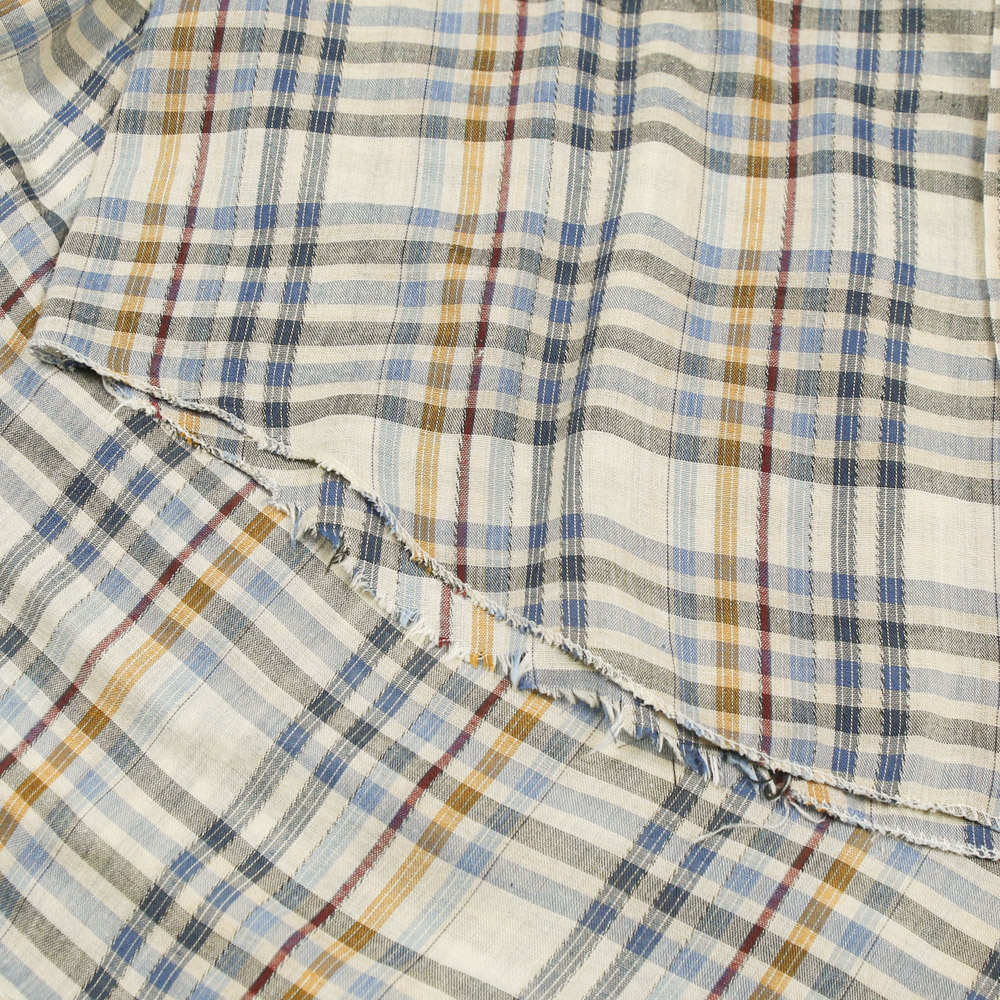 70s Vintage Dee Cee USA Plaid Western Shirt Size M