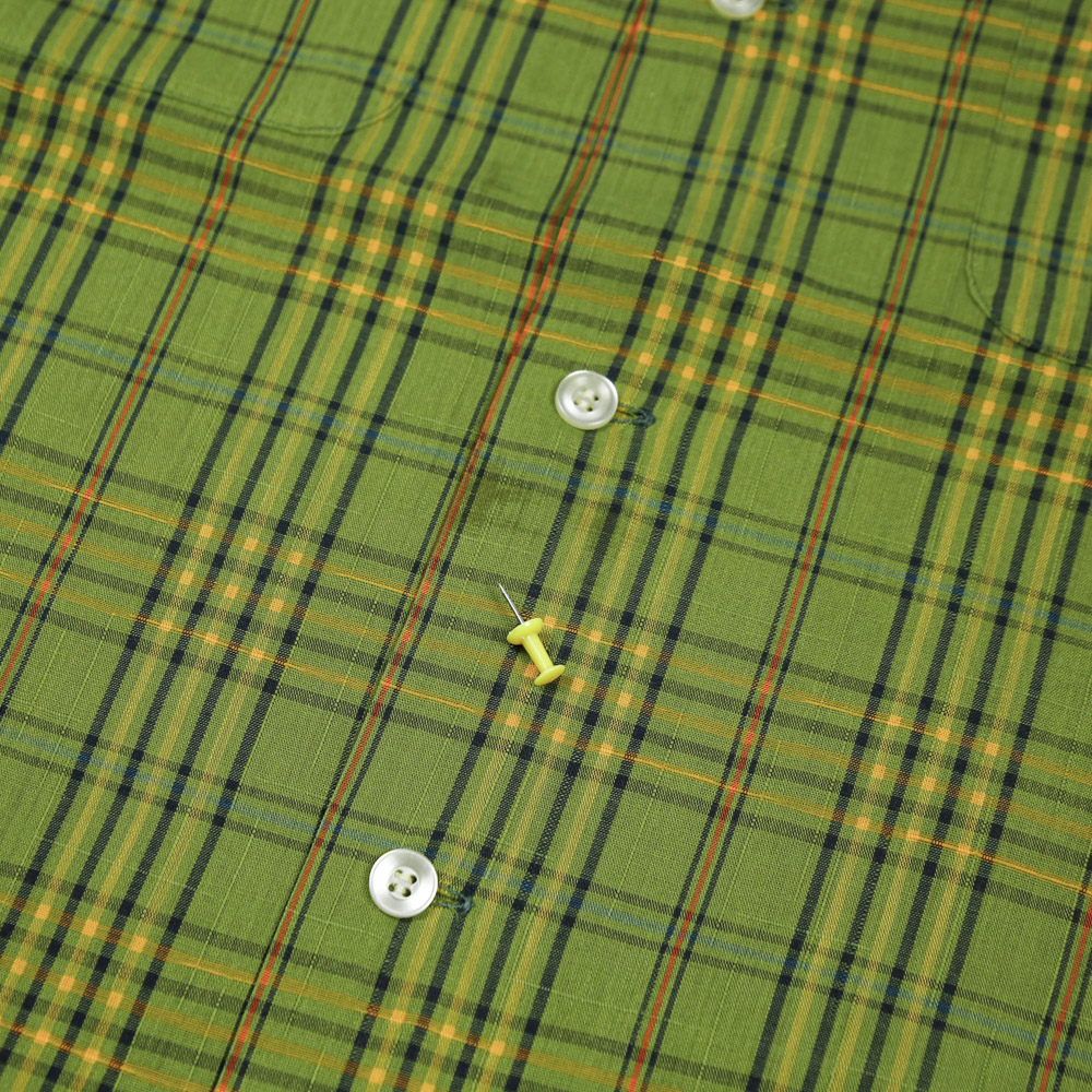60s Vintage Sears Perma Prest Plaid Shirt Size L