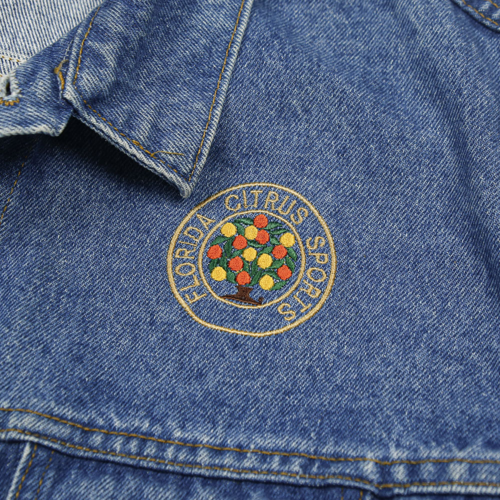 90s Three Rivers Made in USA Denim Jacket Size XL