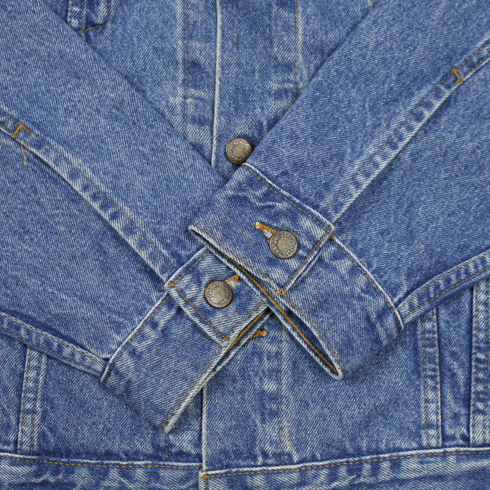 90s Three Rivers Made in USA Denim Jacket Size XL