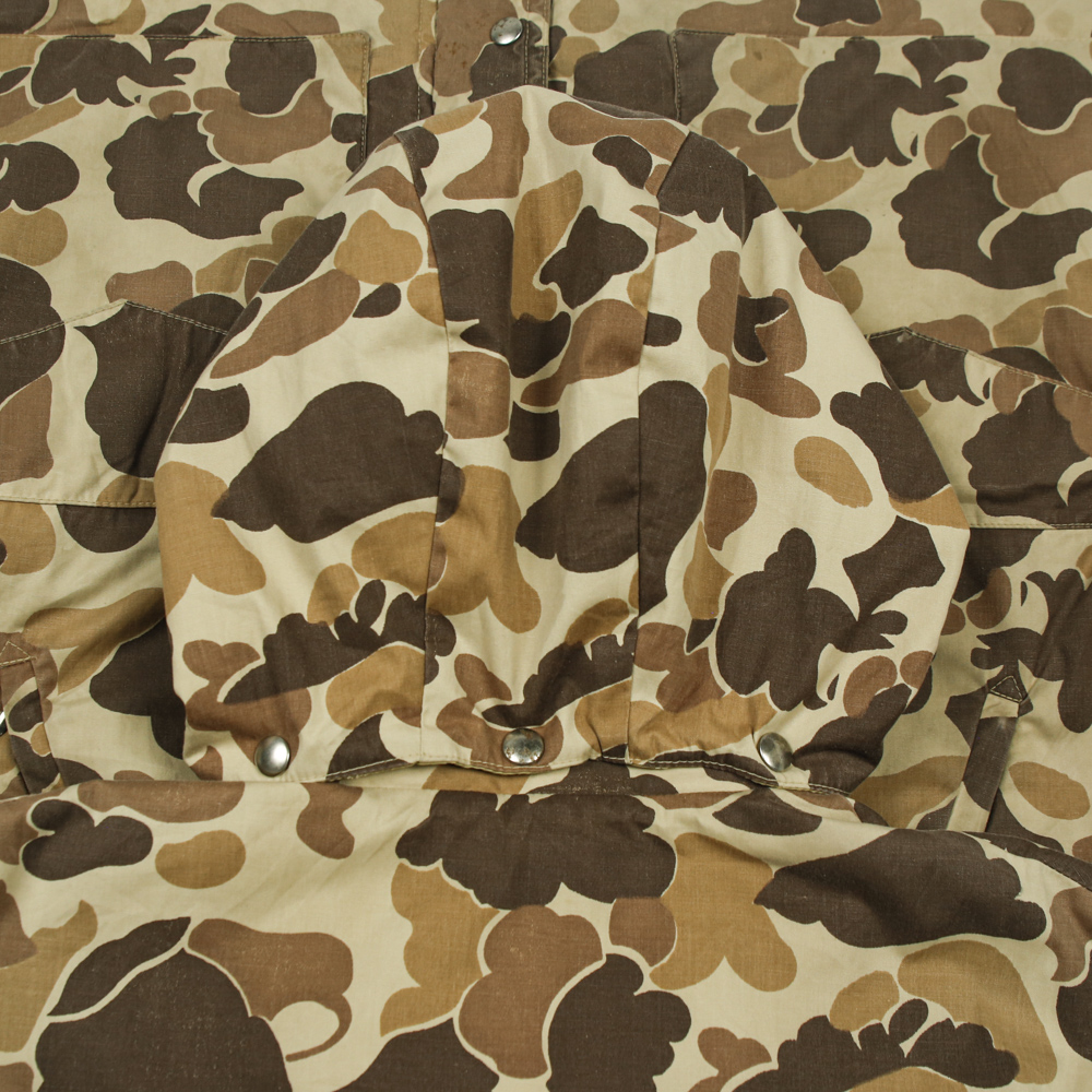 Vtg Grand Portage USA Camo Hunting Parka Size XL