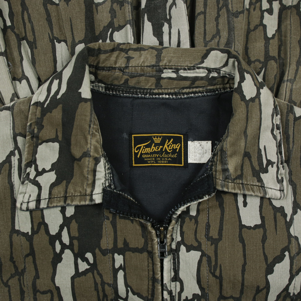 Vtg Timber King USA Realtree Hunting Jacket Size L