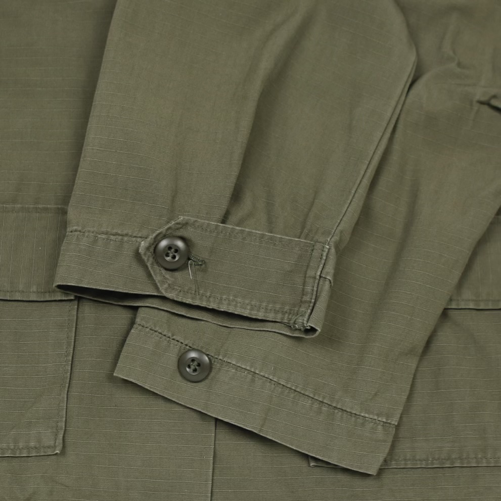 70s U.S Army Ripstop Utility Shirt Women Size 12