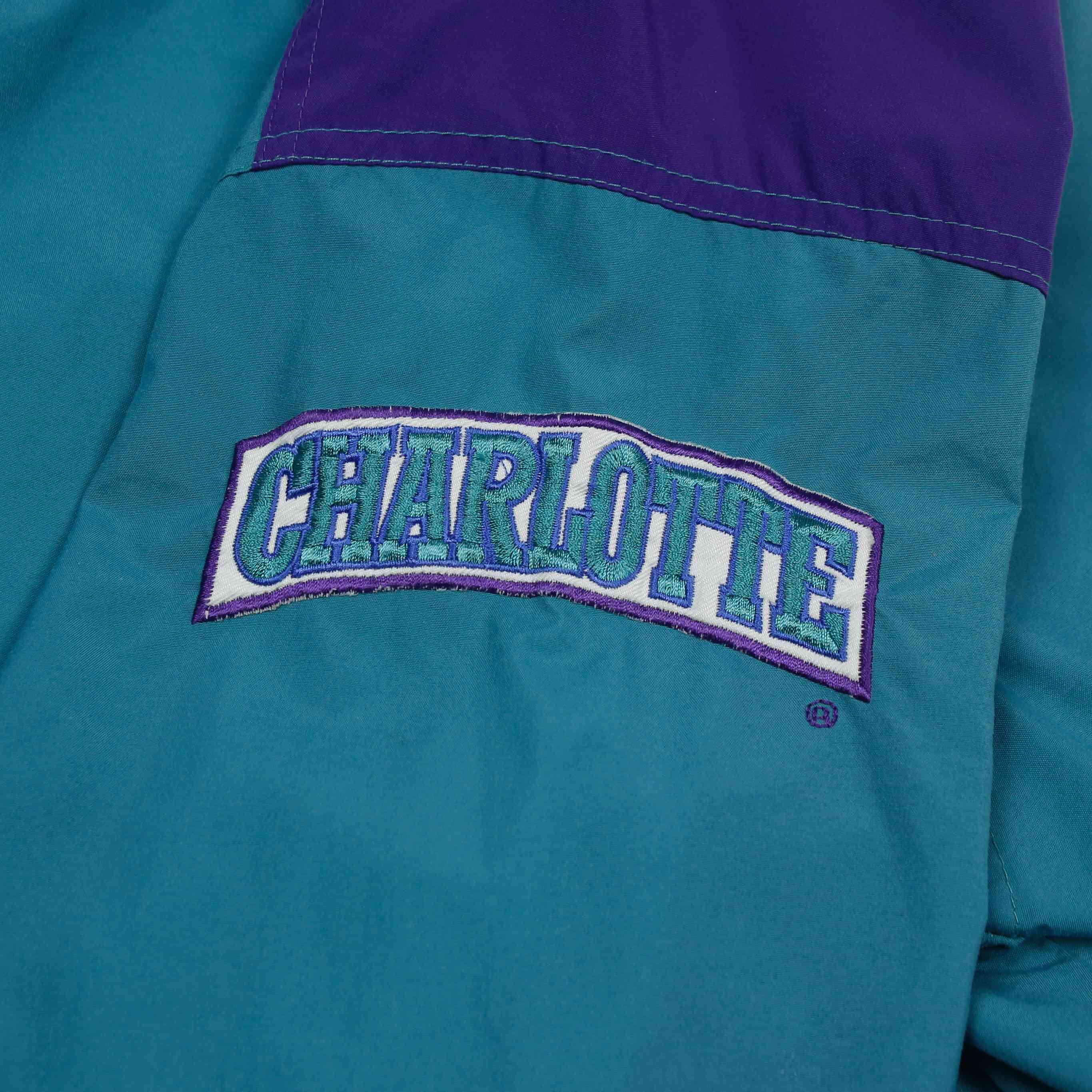 90s Champion NBA Charlotte Hornets Jacket Size M