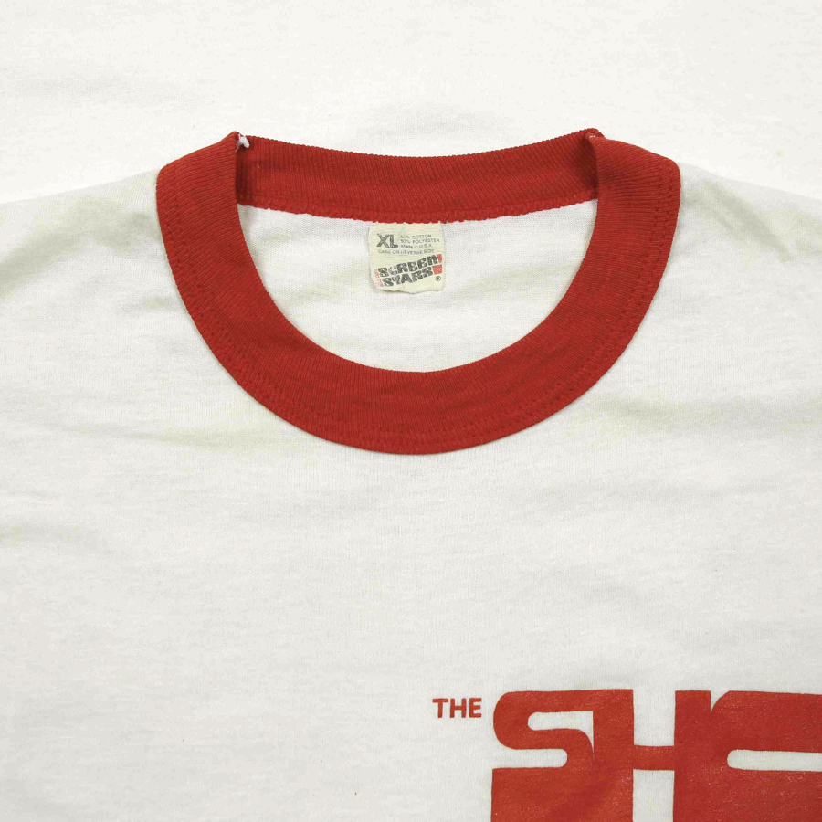 Vintage Screen Stars Ringer T-Shirt Size XL