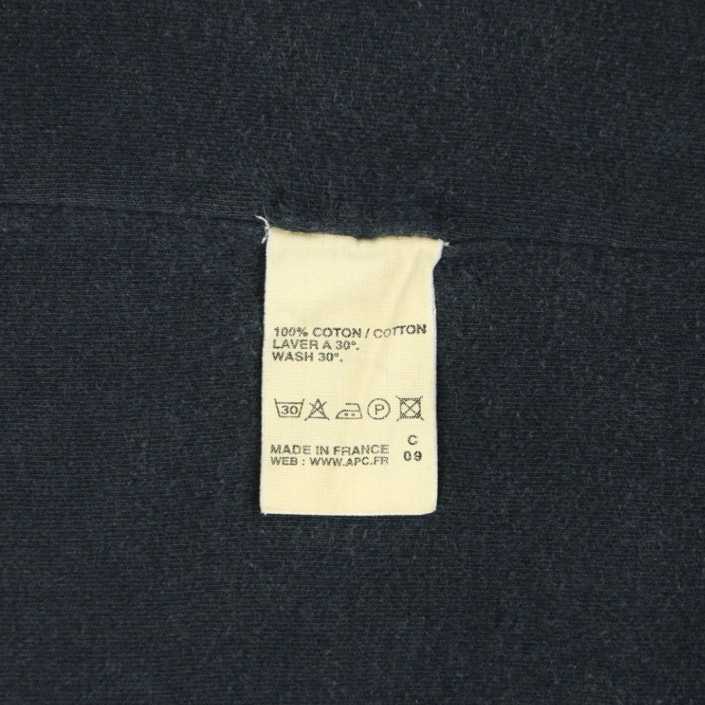 A.P.C. Made in France Two-layer L/S Shirt Size M