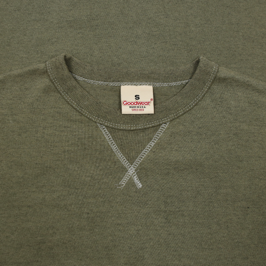 Goodwear Made in USA Long-sleeve T-Shirt Size S