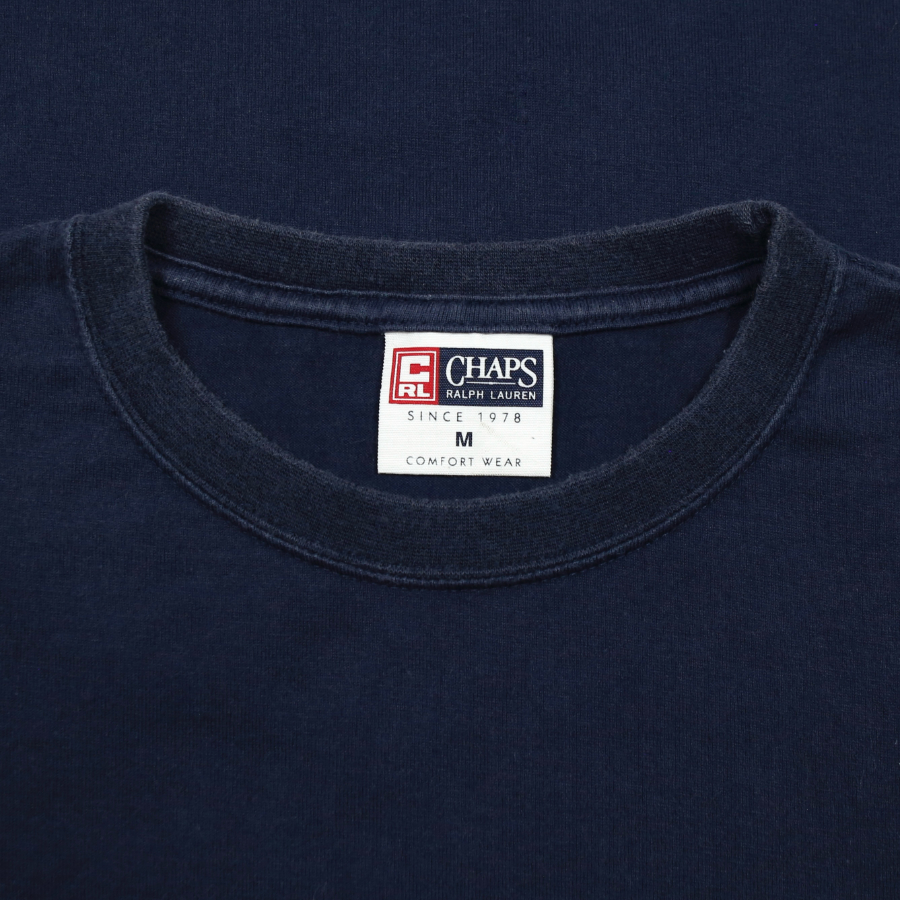 Chaps Ralph Lauren Chainstitch Logo T-Shirt Size M