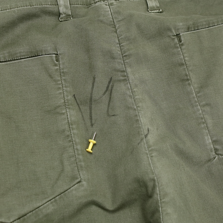 Denham Brand Olive Fatigue Pants Size 36