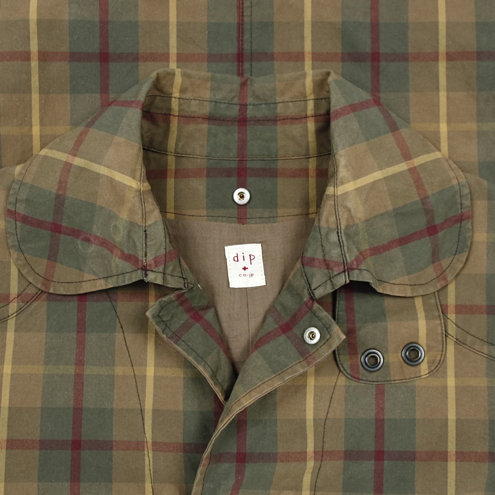 dip Company Japan Plaid Field Jacket Size M