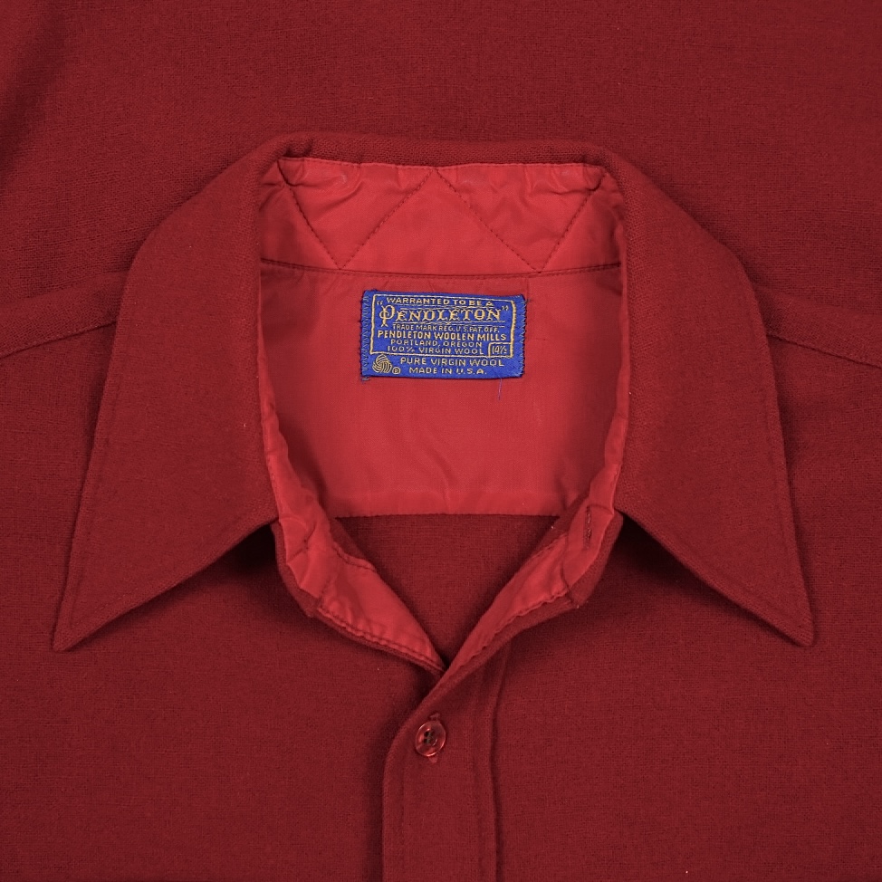 Vintage Pendleton USA Wool Shirt Size S