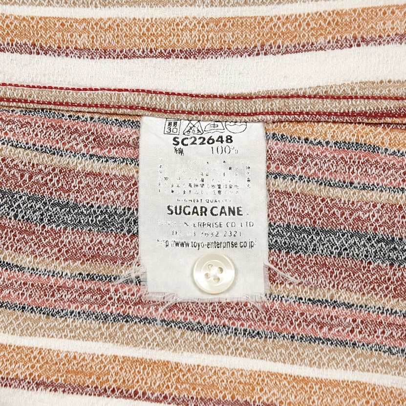 Sugar Cane Made in Japan Western Shirt Size M