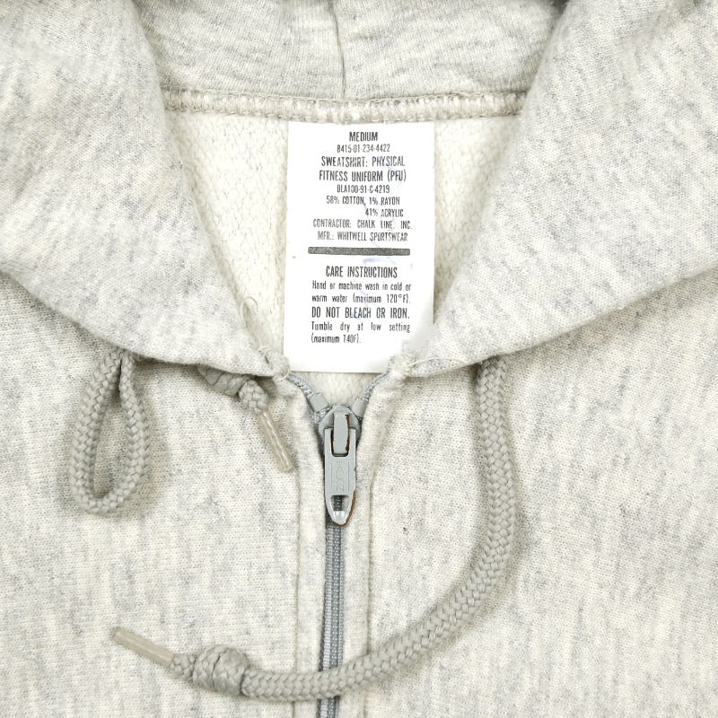 90s U.S. Army PTU Hooded Sweatshirt Size M