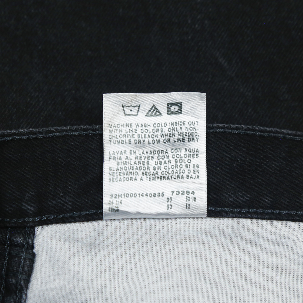 00s Rustler Black Denim Worker Jeans Size 42