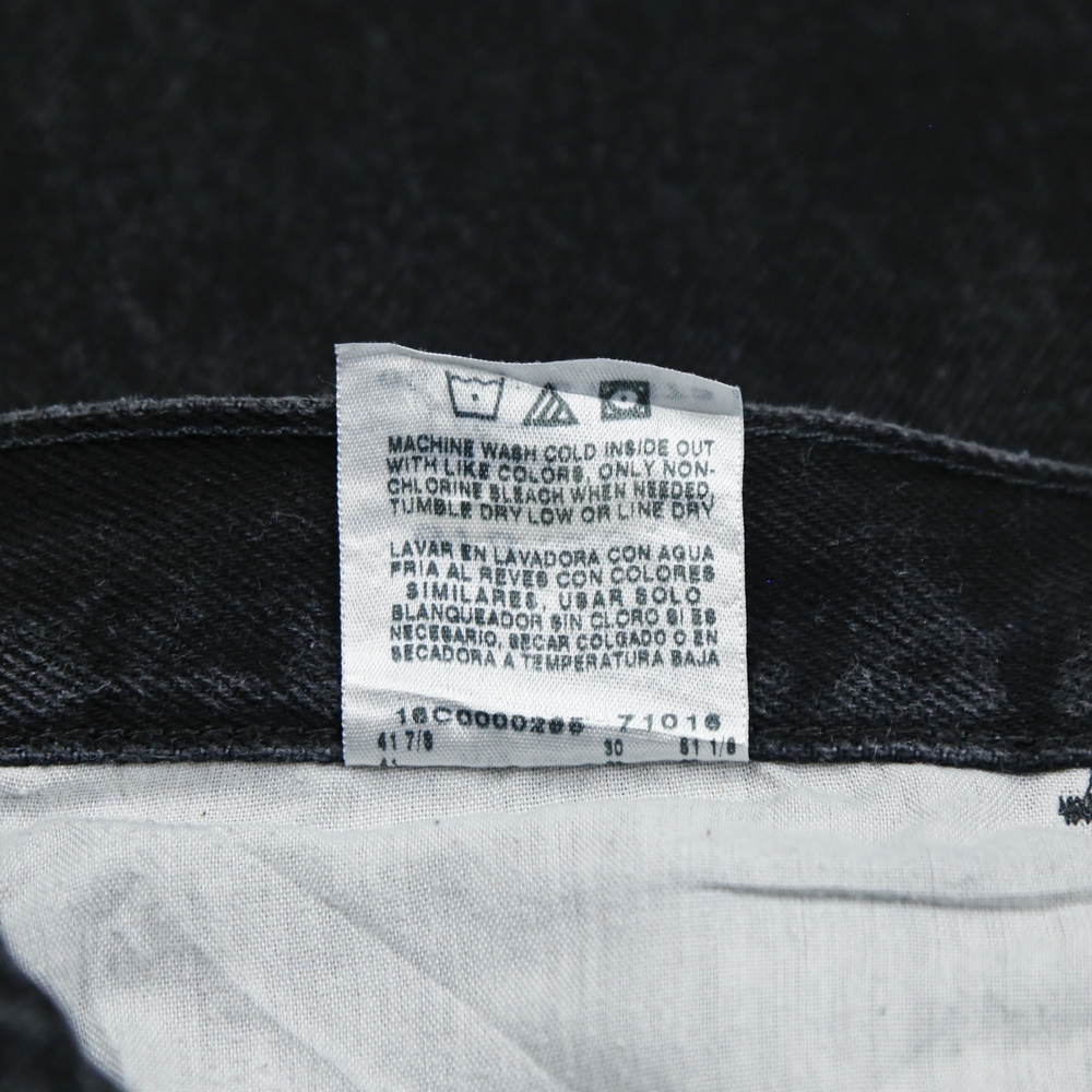 00s Rustler Black Denim Worker Jeans Size 40