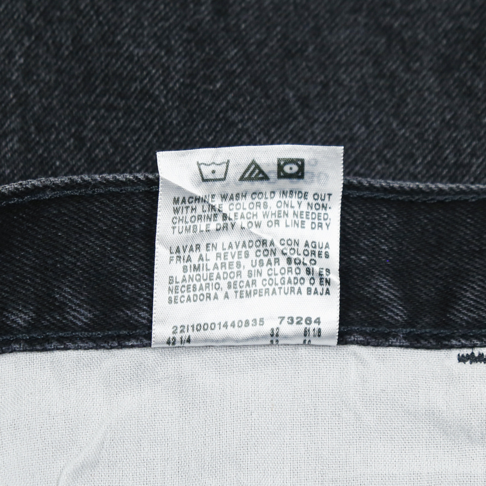 00s Rustler Black Denim Worker Jeans Size 40