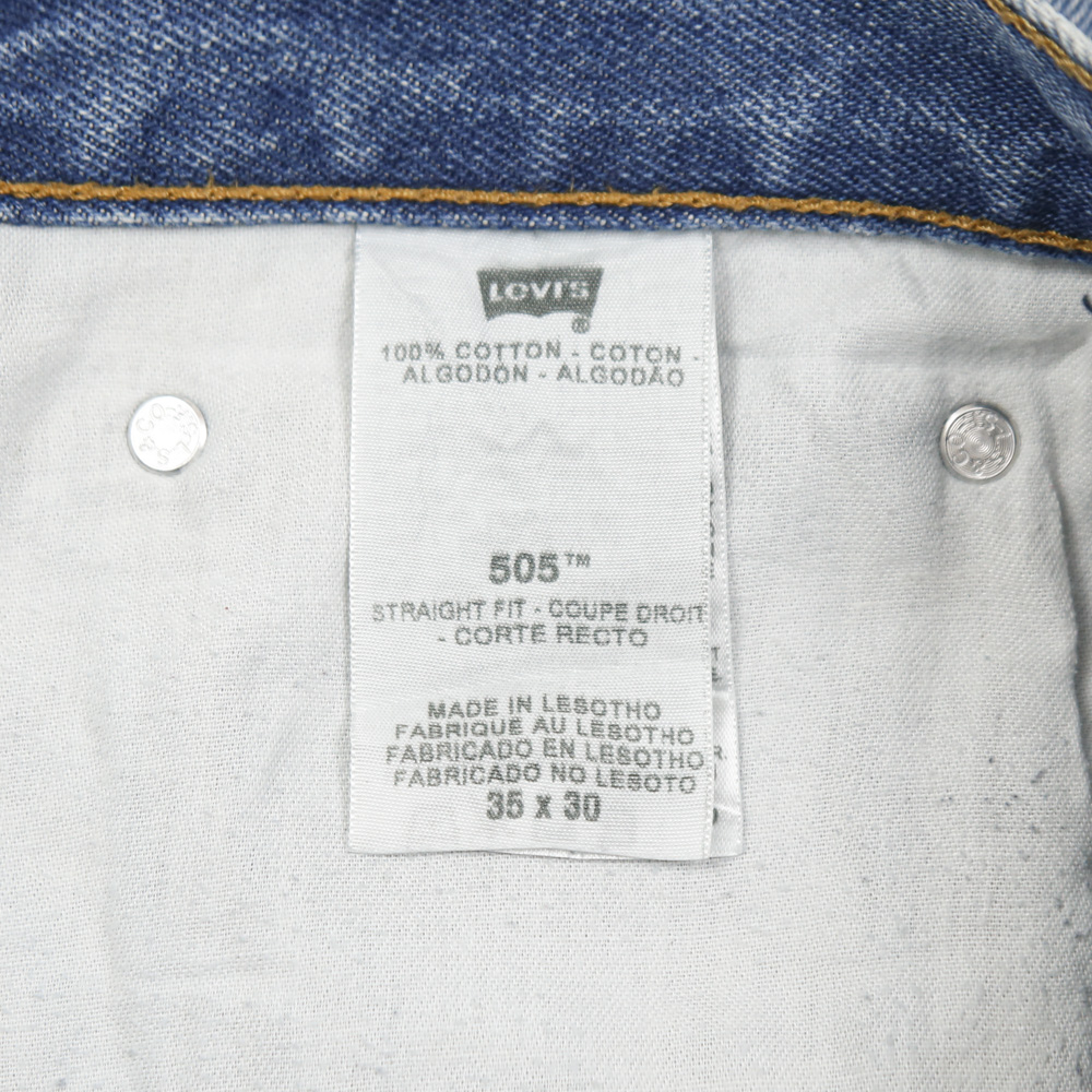 2010s Levi's 505 Denim Jeans Size 35