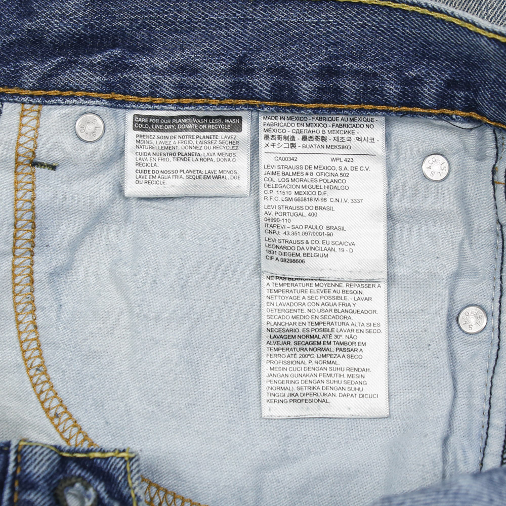 2010s Levi's 505 Denim Jeans Size 34
