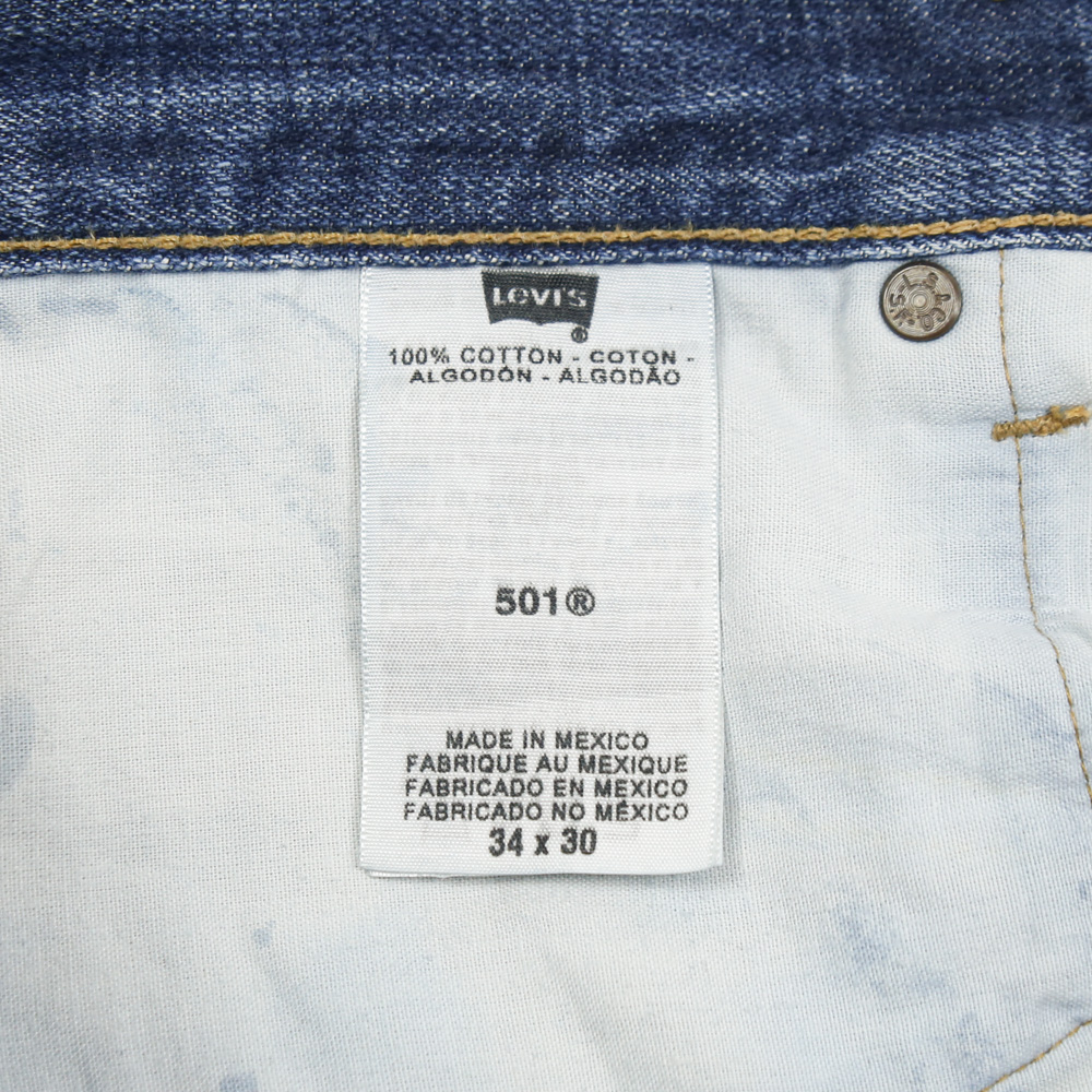 2010s Levi's 501 Denim Jeans Size 34