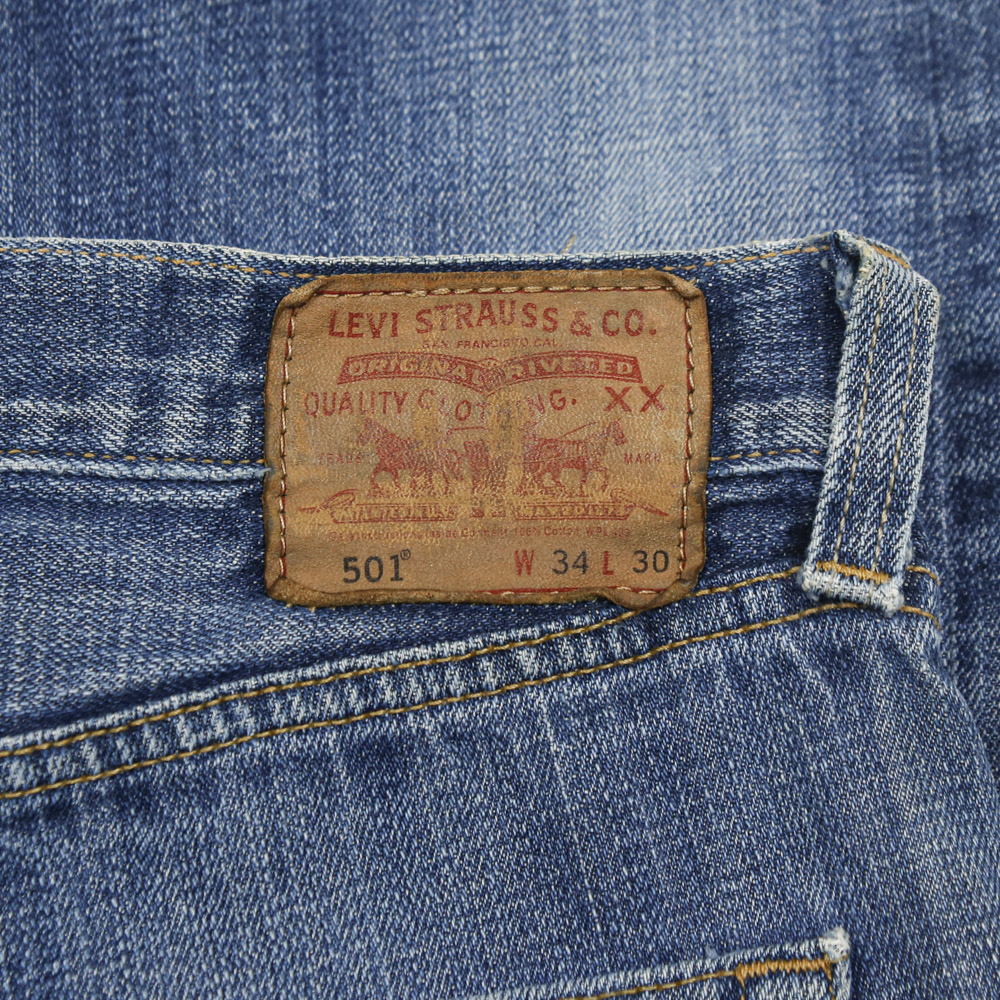 2010s Levi's 501 Denim Jeans Size 34