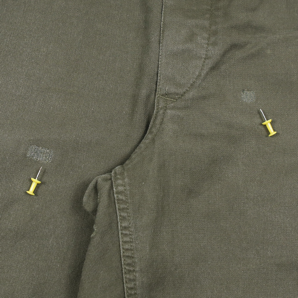 90s German Army Olive Utility Field Pants Size 33