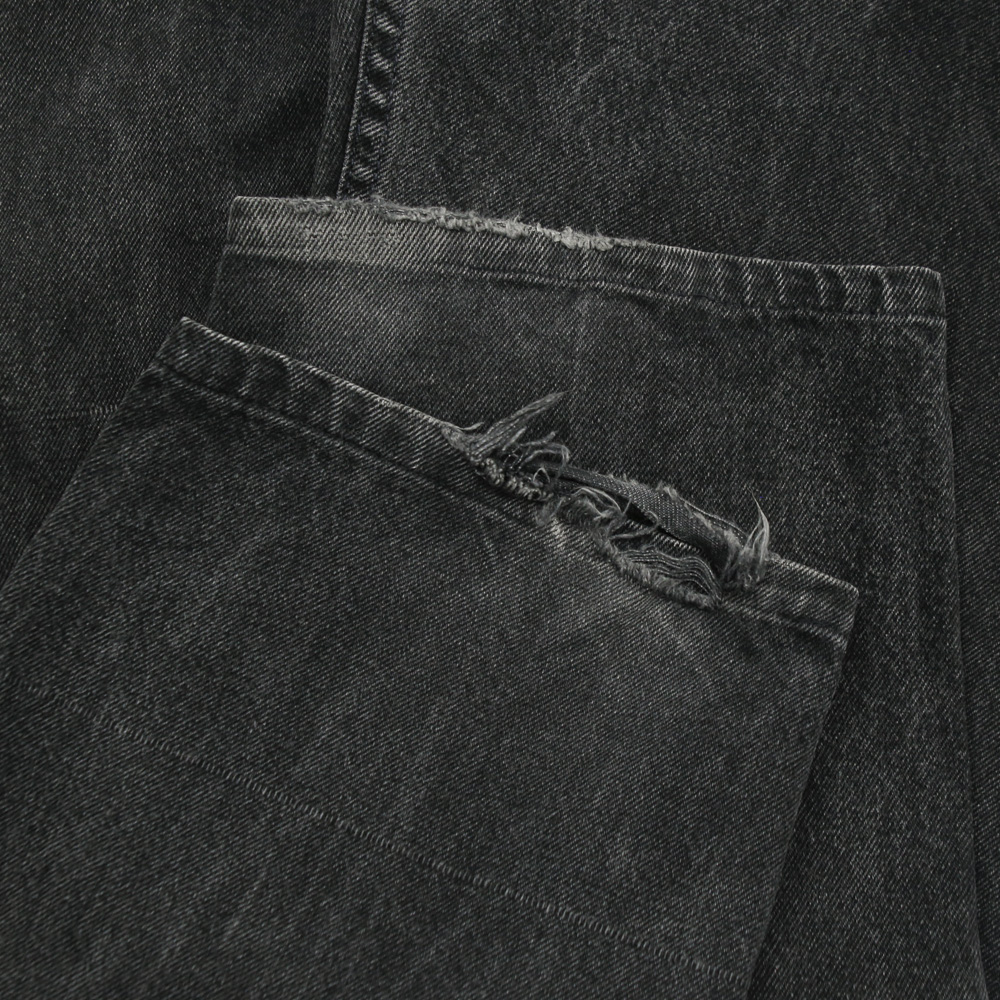 90s Levi's 553 USA Black Denim Jeans Size 40