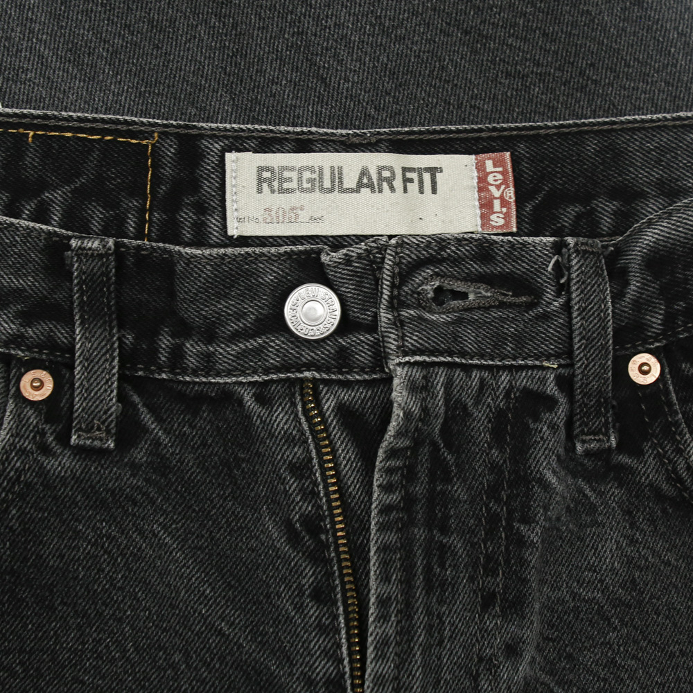 2000s Levi's 505 Black Denim Jeans Size 28