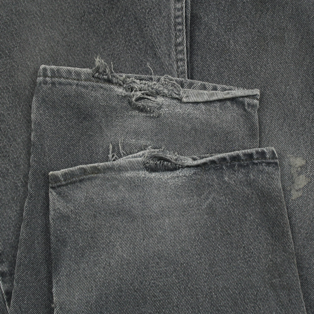 2010s Levi's 505 Black Denim Jeans Size 36