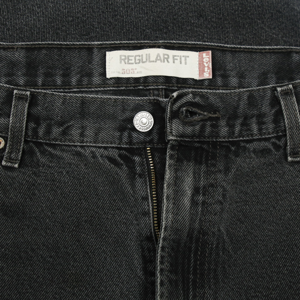 2000s Levi's 505 Black Denim Jeans Size 40