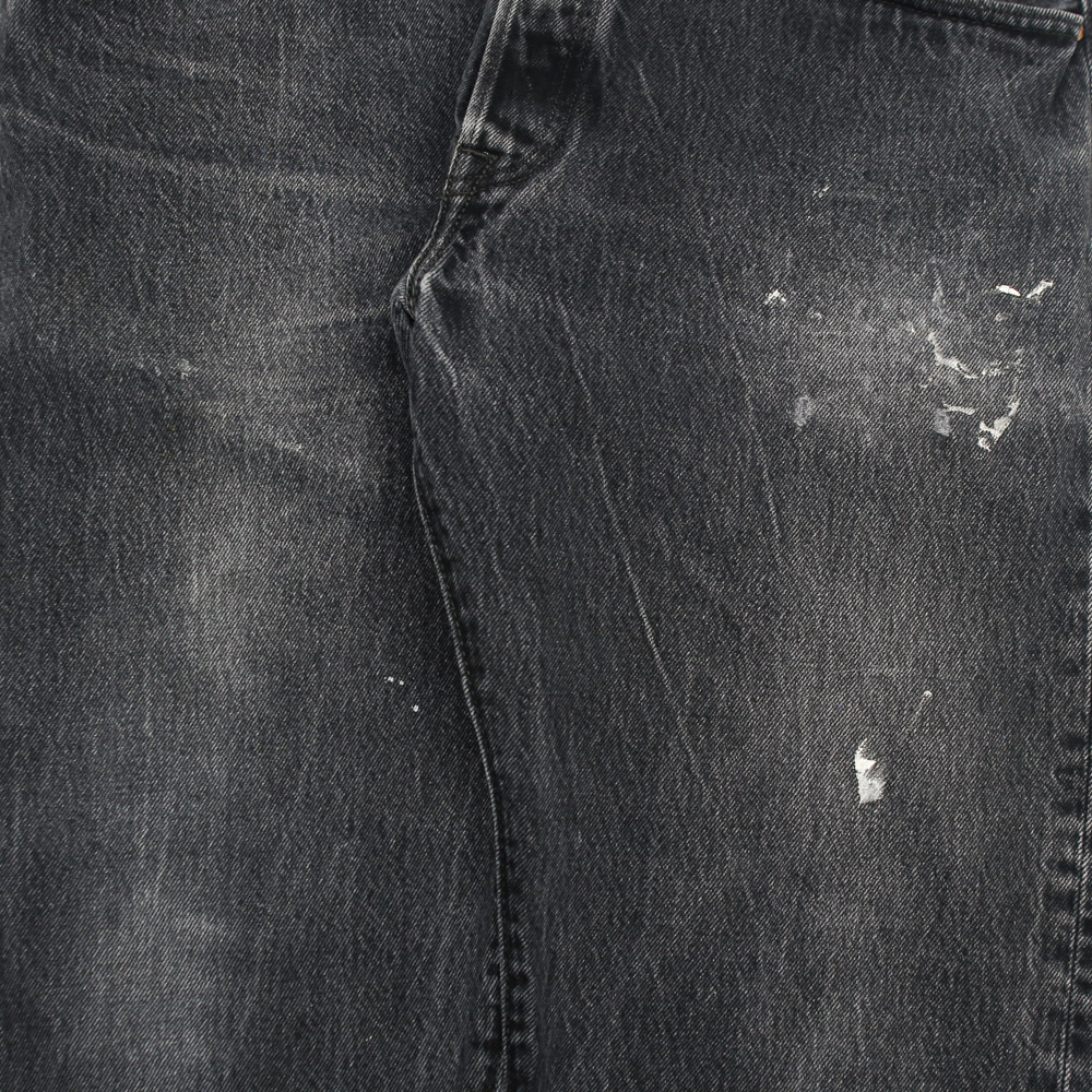 2010s Levi's 501 Black Denim Jeans Size 38