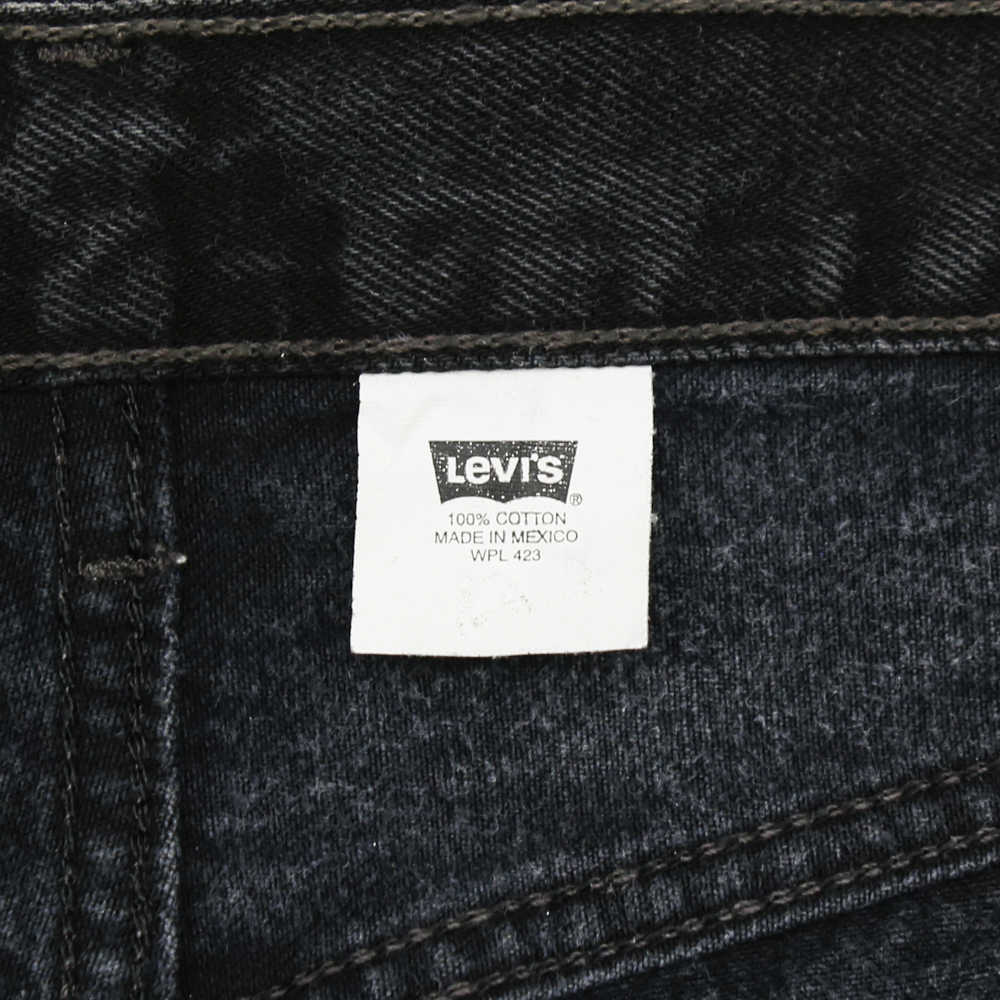 2000s Levi's 501 Black Denim Jeans Size 33