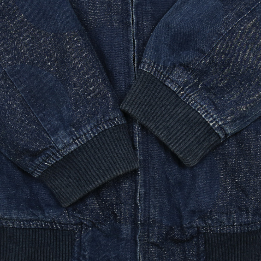 Blue Blue Japan Denim Bomber Jacket Size M