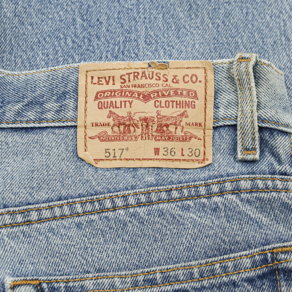 2000s Levi's 517 Denim Bootcut Jeans Size 36