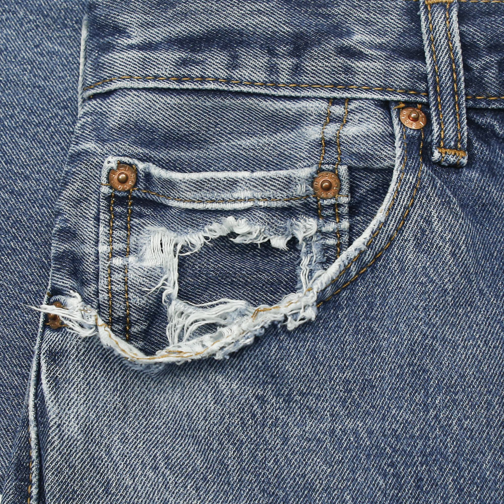 2010s Levi's 517 Denim Bootcut Jeans Size 33