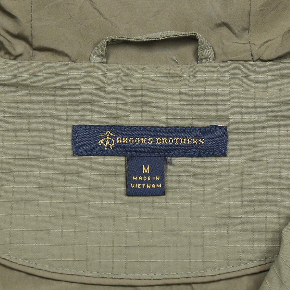 Brooks Brothers Nylon Ripstop Windbreaker Size M