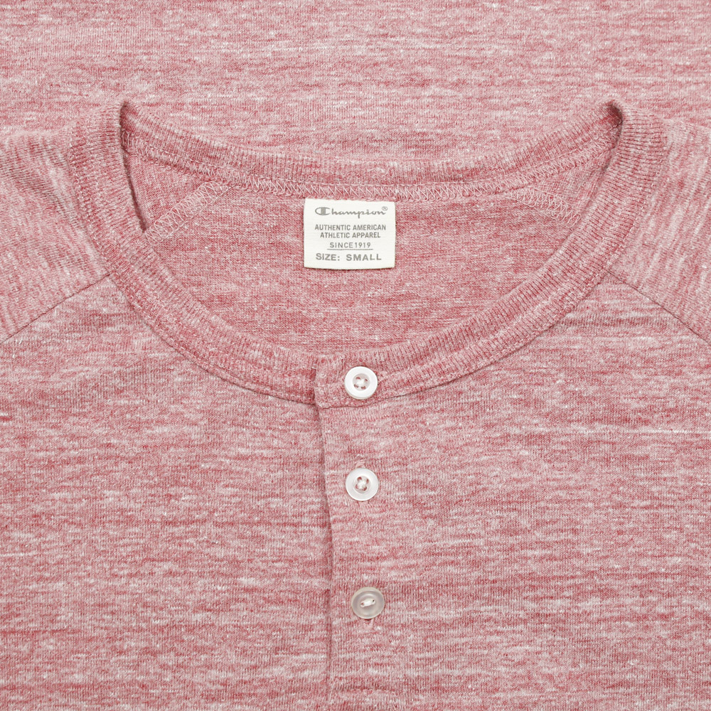 Champion Classic Henley Shirt Size S